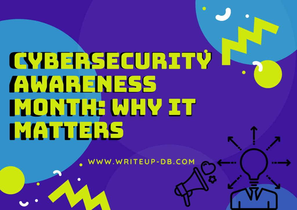 Cybersecurity Awareness Month